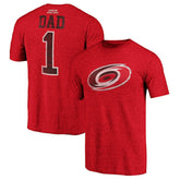 Carolina Hurricanes Greatest Dad Tri-Blend T-Shirt - Red - NHL 3990255