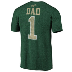 Minnesota Wild Greatest Dad Tri-Blend T-Shirt - Green - NHL 3990263
