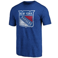New York Rangers Greatest Dad Tri-Blend T-Shirt - Blue - NHL 3990268