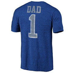 Toronto Maple Leafs Greatest Dad Tri-Blend T-Shirt - Blue - NHL 3990274