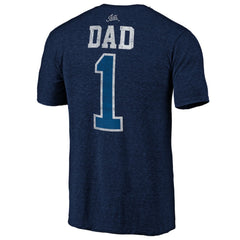 Winnipeg Jets Greatest Dad Tri-Blend T-Shirt - Navy - NHL 3990278
