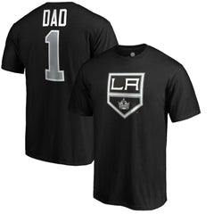 Los Angeles Kings #1 Dad T-Shirt - Black - NHL 3990292