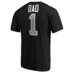 Los Angeles Kings #1 Dad T-Shirt - Black - NHL 3990292
