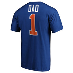 New York Islanders #1 Dad T-Shirt - Royal - NHL 3990297