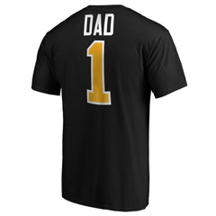 Pittsburgh Penguins #1 Dad Logo T-Shirt - Black - NHL 3990301