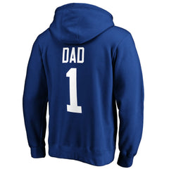 St. Louis Blues #1 Dad Pullover Hoodie - Blue - NHL 3990365