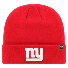 47 brand New York Giants '47 Secondary Basic Cuffed Knit Hat Red