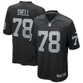 Nike Art Shell Las Vegas Raiders Game Retired Player Jersey Black