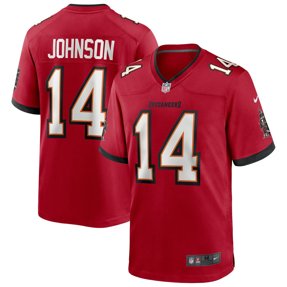 Nike Brad Johnson Tampa Bay Buccaneers Game Retired Player Jersey Red