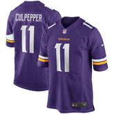 Nike Daunte Culpepper Minnesota Vikings Game Retired Player Jersey Purple