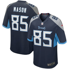Nike Derrick Mason Tennessee Titans Game Retired Player Jersey Navy