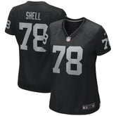 Nike Art Shell Las Vegas Raiders Women's Game Retired Player Jersey Black