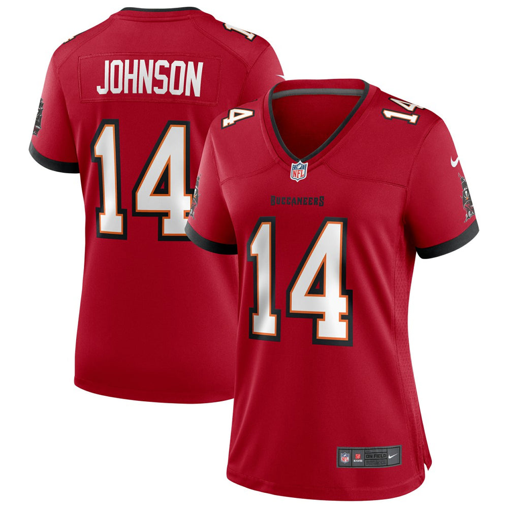 Nike Brad Johnson Tampa Bay Buccaneers Women's Game Retired Player Jersey Red