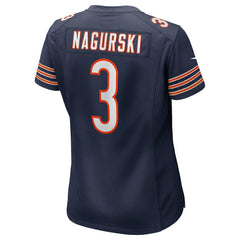 Nike Bronko Nagurski Chicago Bears Women's Game Retired Player Jersey Navy