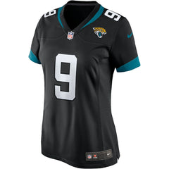 Nike David Garrard Jacksonville Jaguars Women's Game Retired Player Jersey Black