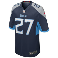 Nike Eddie George Tennessee Titans Game Retired Player Jersey Navy