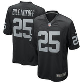 Nike Fred Biletnikoff Las Vegas Raiders Game Retired Player Jersey Black