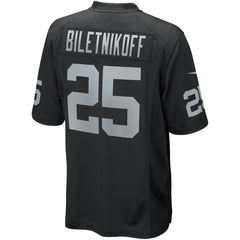 Nike Fred Biletnikoff Las Vegas Raiders Game Retired Player Jersey Black