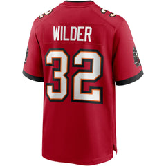 Nike James Wilder Tampa Bay Buccaneers Game Retired Player Jersey Red