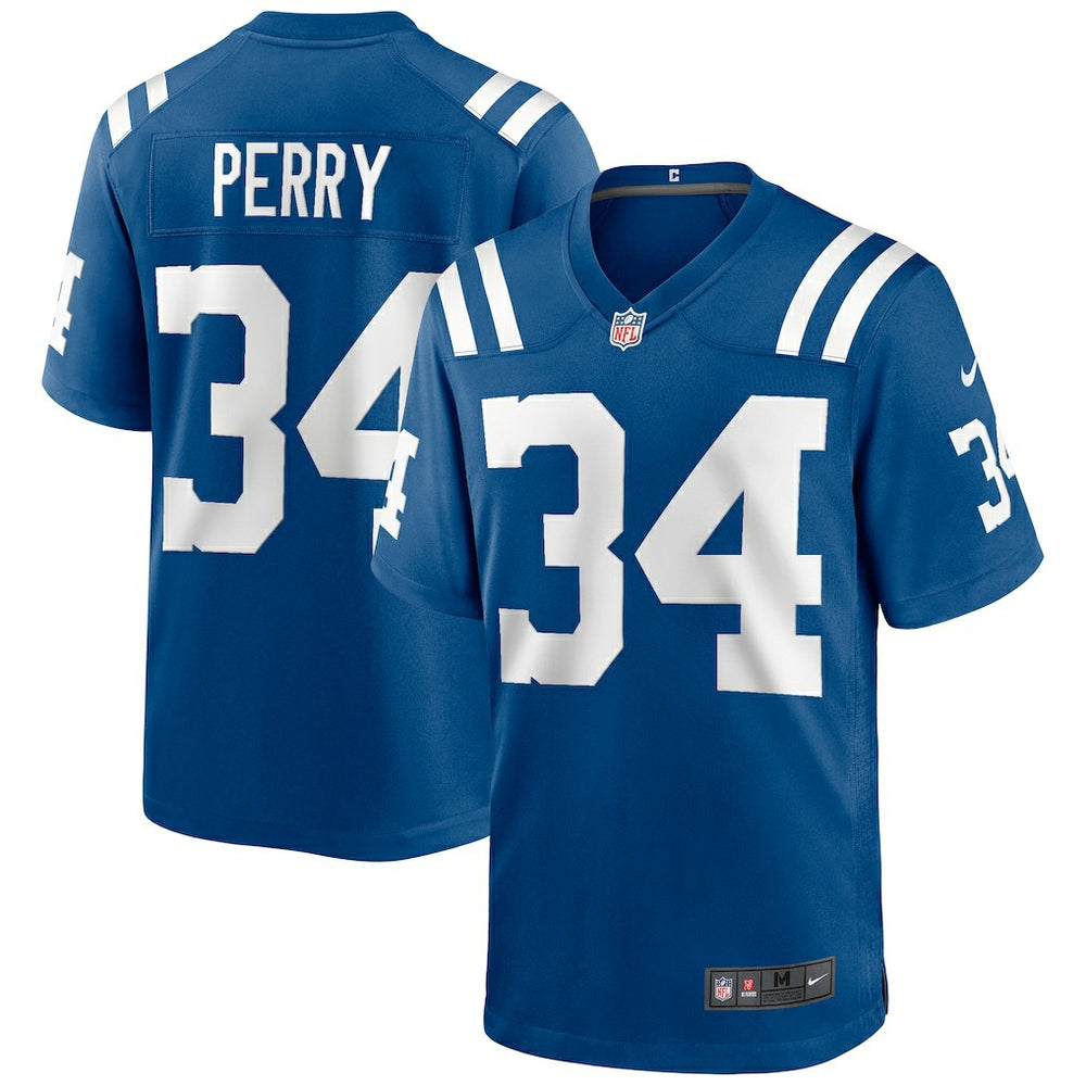 Nike Joe Perry Indianapolis Colts Game Retired Player Jersey Royal