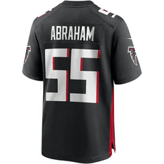 Nike John Abraham Atlanta Falcons Game Retired Player Jersey Black