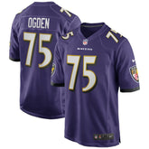 Nike Jonathan Ogden Baltimore Ravens Game Retired Player Jersey Purple