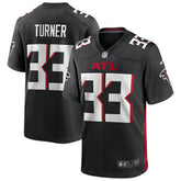 Nike Michael Turner Atlanta Falcons Game Retired Player Jersey Black