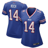 Nike Frank Reich Buffalo Bills Women's Game Retired Player Jersey Royal