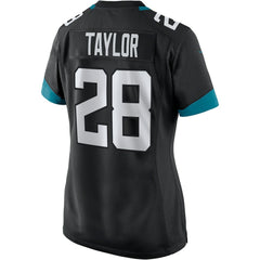 Nike Fred Taylor Jacksonville Jaguars Women's Game Retired Player Jersey Black