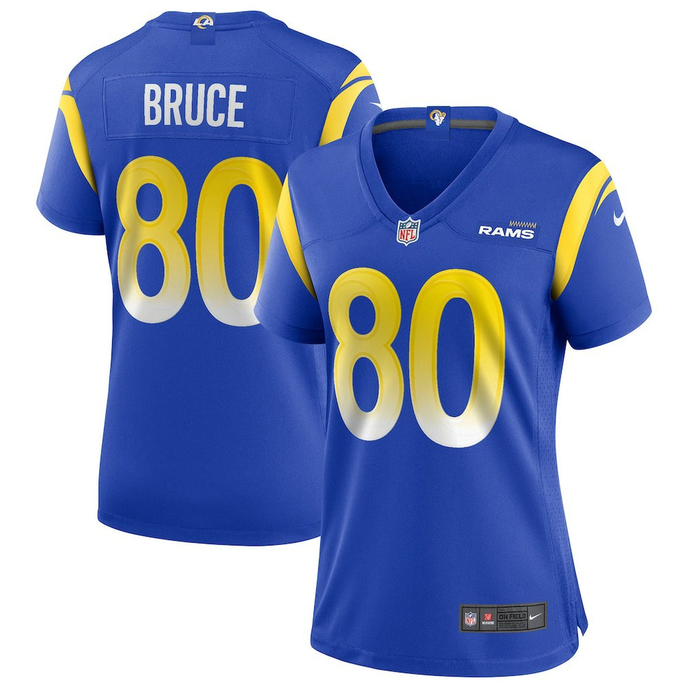 Nike Isaac Bruce Los Angeles Rams Women's Game Retired Player Jersey Royal
