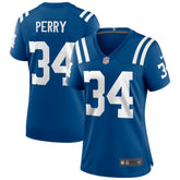 Nike Joe Perry Indianapolis Colts Women's Game Retired Player Jersey Royal