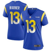Nike Kurt Warner Los Angeles Rams Women's Game Retired Player Jersey Royal