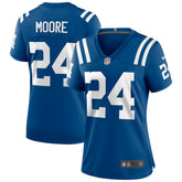 Nike Lenny Moore Indianapolis Colts Women's Game Retired Player Jersey Royal