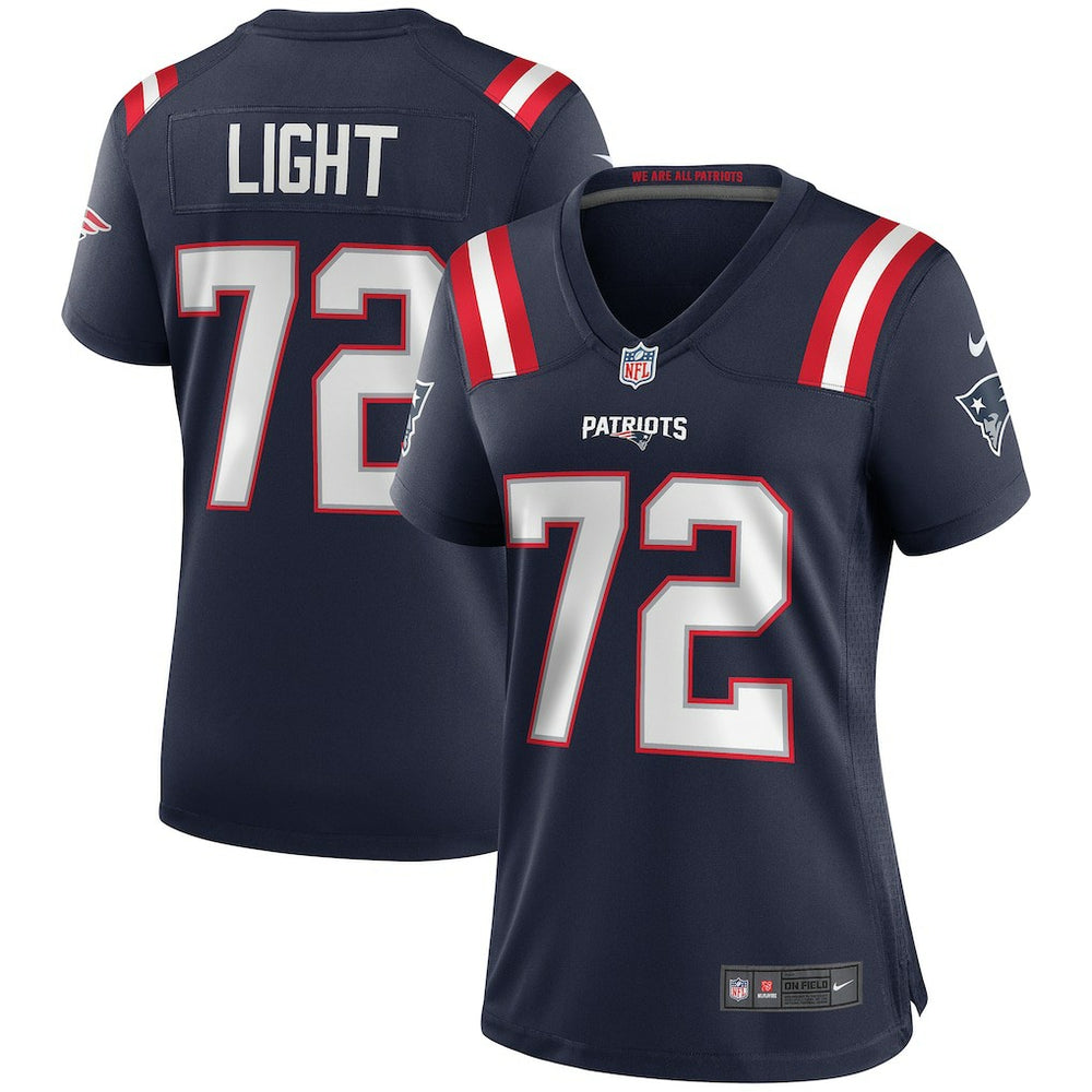 Nike Matt Light New England Patriots Women's Game Retired Player Jersey Navy