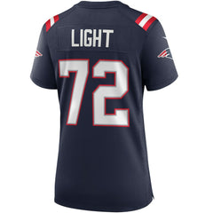 Nike Matt Light New England Patriots Women's Game Retired Player Jersey Navy