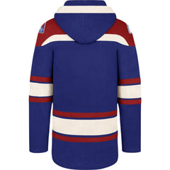 New York Rangers '47 Superior Lacer Hoodie - Blue - NHL 3996205
