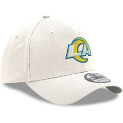 Los Angeles Rams New Era LA Logo Iced II 39THIRTY Flex Hat White