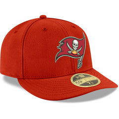Tampa Bay Buccaneers New Era Omaha Low Profile 59FIFTY Fitted Team Hat Red