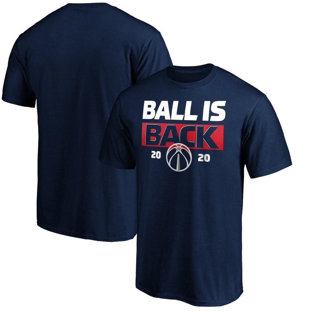 Washington Wizards Ball Is Back T-Shirt Navy