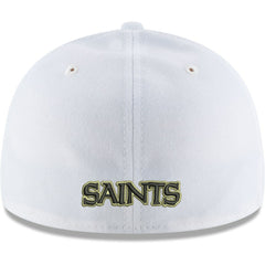 New Orleans Saints New Era Omaha Low Profile 59FIFTY Fitted Hat White