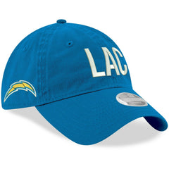 Los Angeles Chargers New Era Women's Hometown 9TWENTY Adjustable Hat Powder Blue
