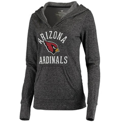 Fanatics Arizona Cardinals Women's Doubleface Slub Pullover Hoodie Black
