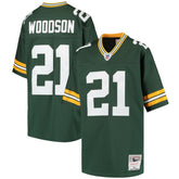 Mitchell & Ness Charles Woodson Green Bay Packers Youth Retired Player Legacy Jersey Green