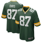 Nike Willie Davis Green Bay Packers Game Retired Player Jersey Green