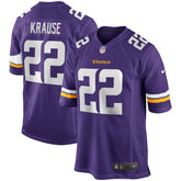 Nike Paul Krause Minnesota Vikings Game Retired Player Jersey Purple