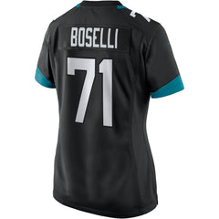 Nike Tony Boselli Jacksonville Jaguars Women's Game Retired Player Jersey Black