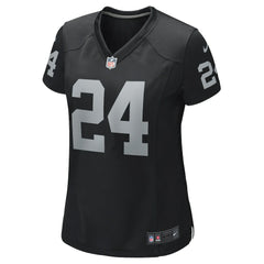 Nike Willie Brown Las Vegas Raiders Women's Game Retired Player Jersey Black