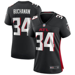 Nike Ray Buchanan Atlanta Falcons Women's Game Retired Player Jersey Black