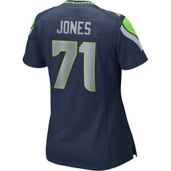 Nike Walter Jones Seattle Seahawks Women's Game Retired Player Jersey College Navy