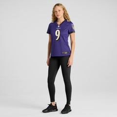Nike Steve McNair Baltimore Ravens Women's Game Retired Player Jersey Purple